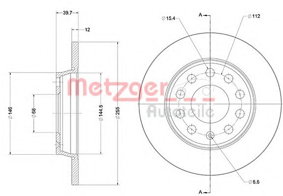Disc frana 1