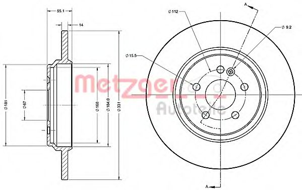 Disc frana 1