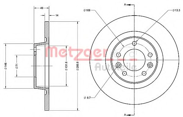 Disc frana 1