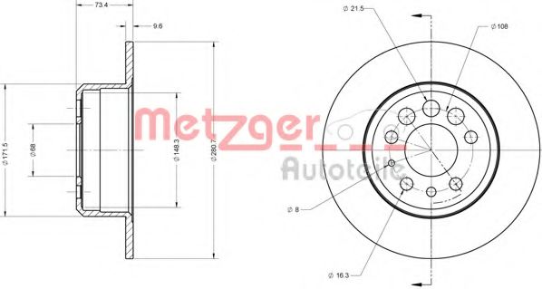 Disc frana