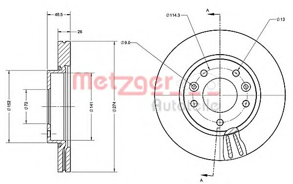 Disc frana 1