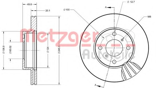 Disc frana 1