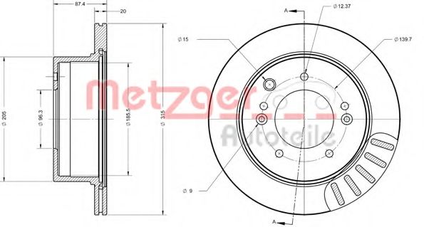 Disc frana 1