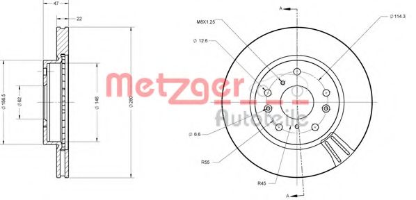 Disc frana 1