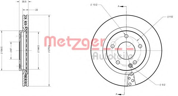 Disc frana