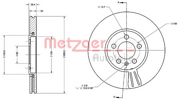 Disc frana 1