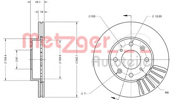Disc frana 1
