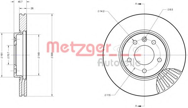 Disc frana