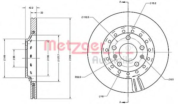 Disc frana 1