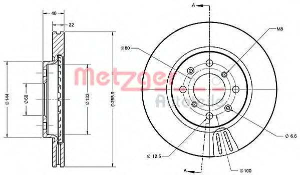 Disc frana 1
