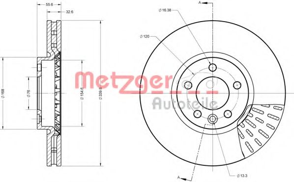 Disc frana 1
