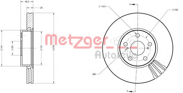Disc frana