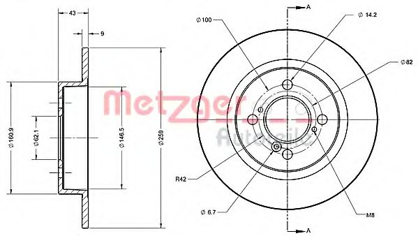 Disc frana 1