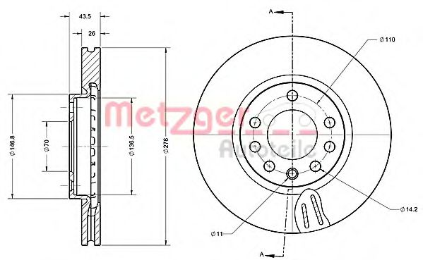 Disc frana 1
