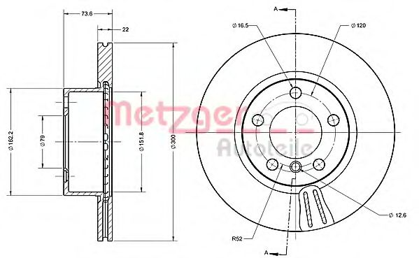 Disc frana 1