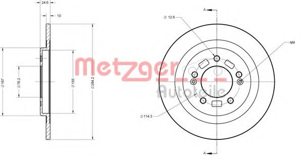 Disc frana