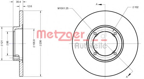 Disc frana 1