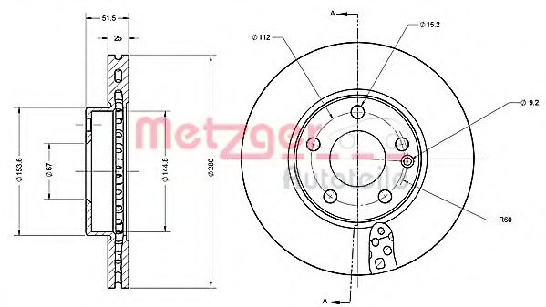 Disc frana 1
