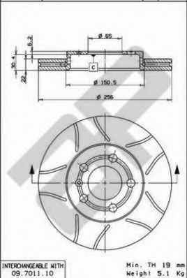 Disc frana 1