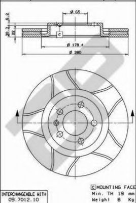 Disc frana 1