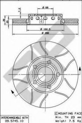 Disc frana 1