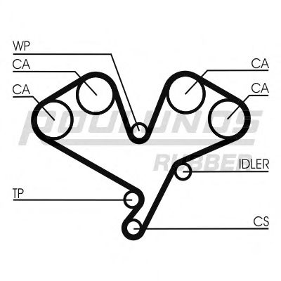 Curea de distributie 10