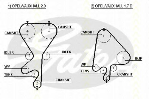 Set curea de distributie 1