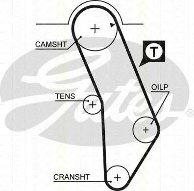 Set curea de distributie 1