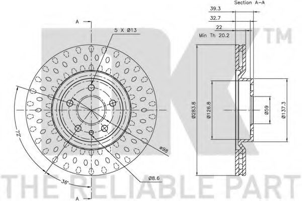 Disc frana 2