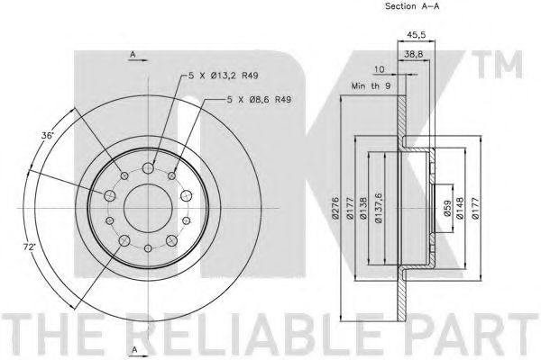 Disc frana 2