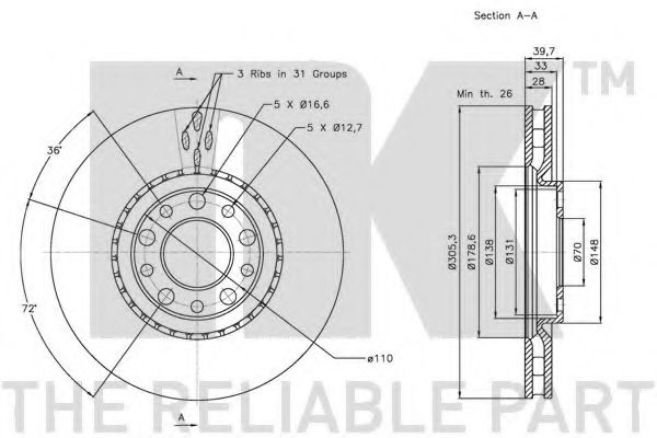 Disc frana 2