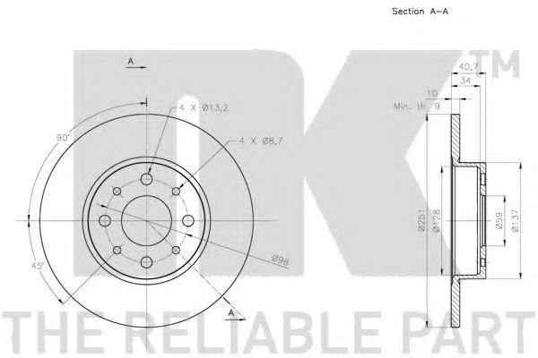 Disc frana 2