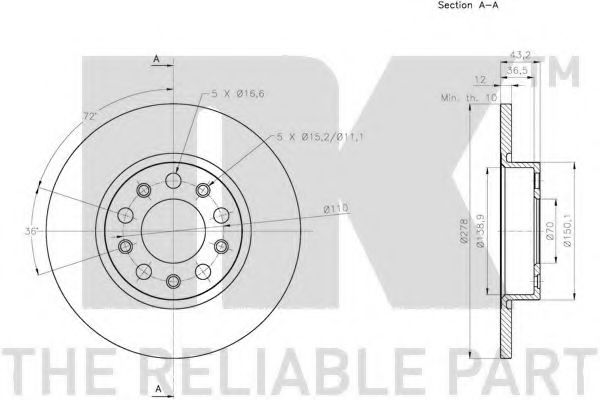 Disc frana 2