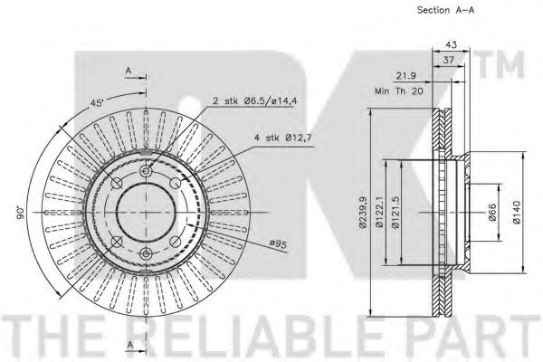 Disc frana 1
