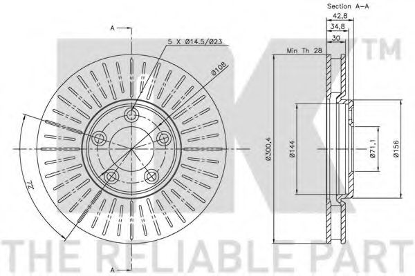 Disc frana 1