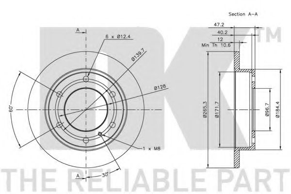 Disc frana 1