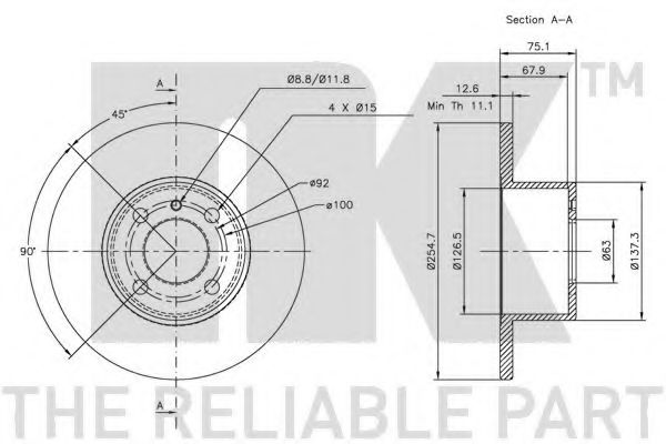 Disc frana 1