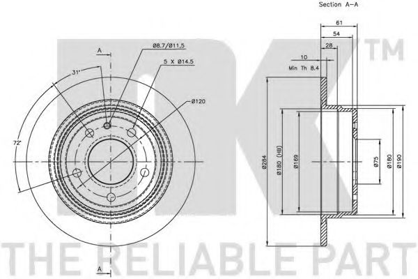 Disc frana 1