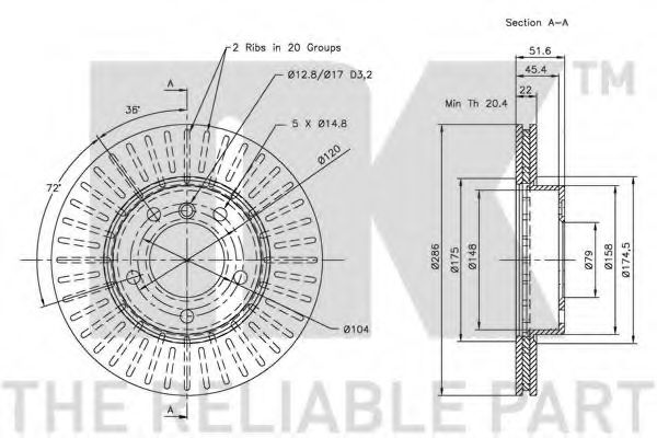 Disc frana 2