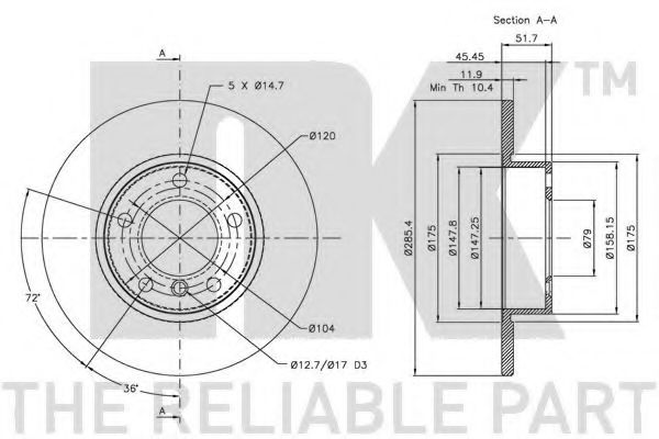 Disc frana 2