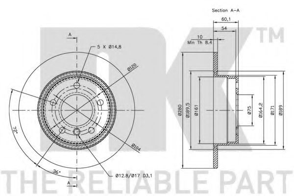 Disc frana 2