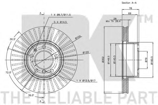 Disc frana 2