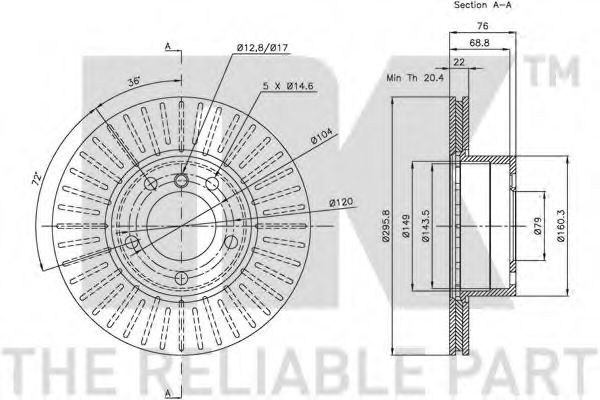 Disc frana 2