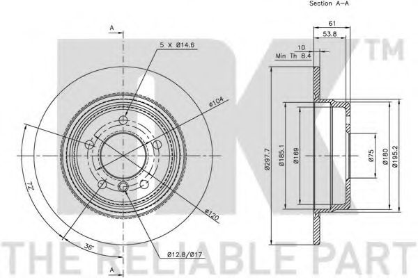 Disc frana 2