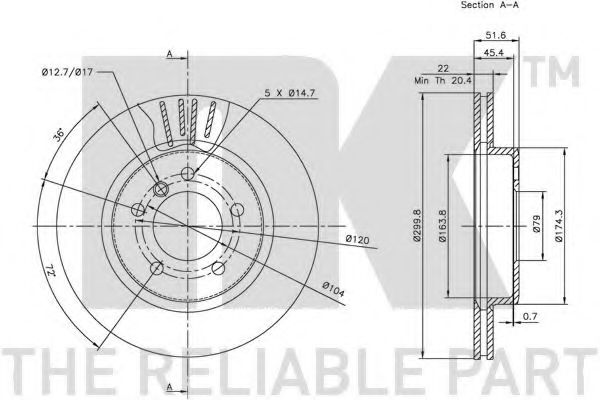 Disc frana 2