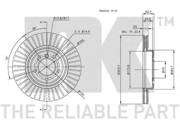Disc frana 2