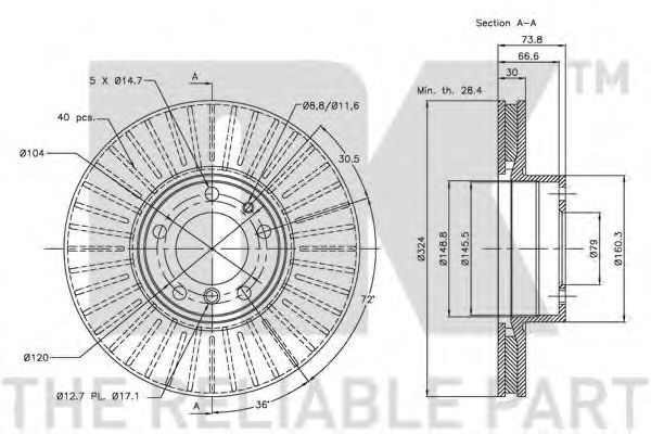 Disc frana 1