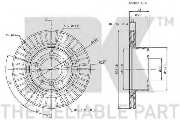 Disc frana 2