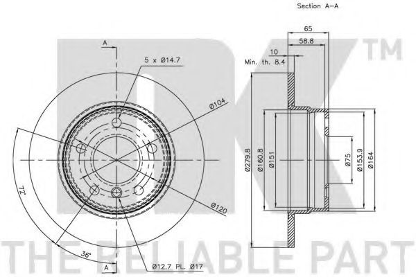 Disc frana 2