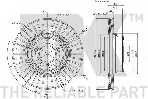 Disc frana 1